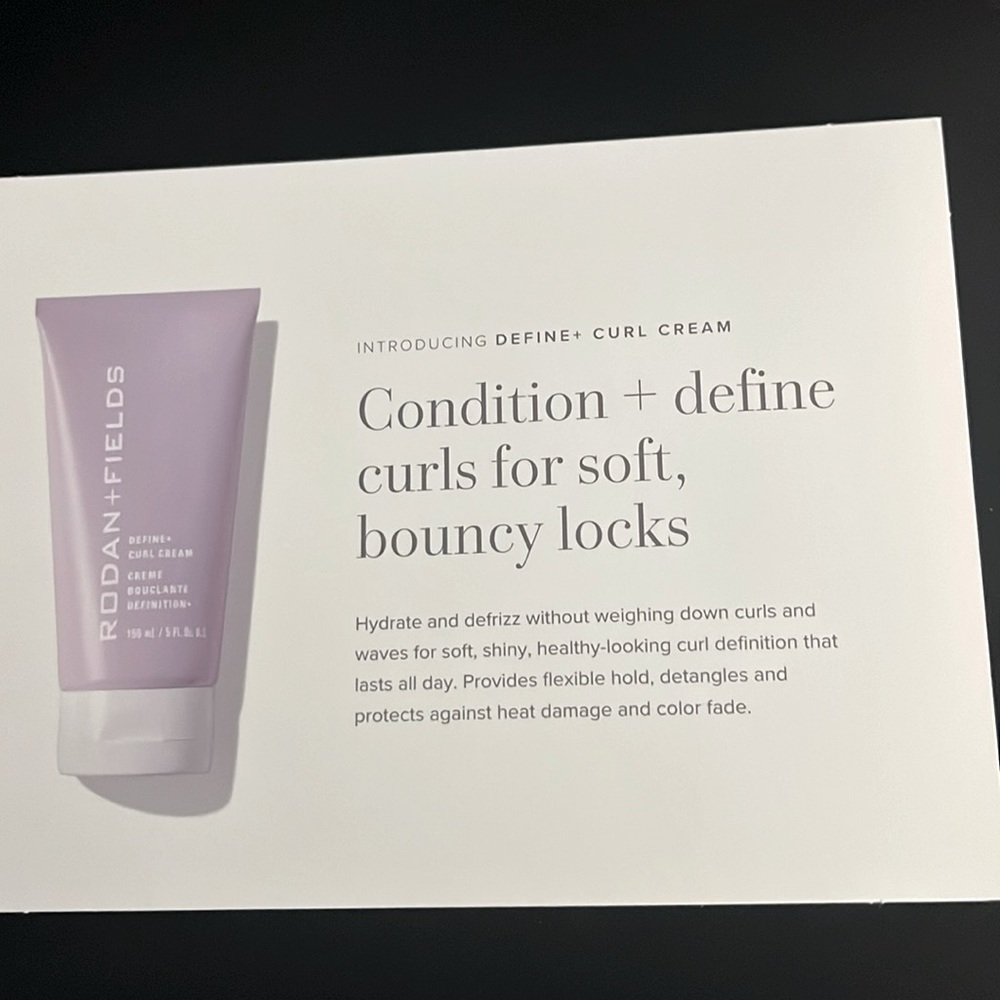 3mL samples (set of 5) define curl cream